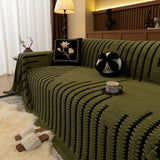 Jacquard Fleece Throw Blanket for Couch Plush Fuzzy Cozy Soft Blankets and Throws for Sofa - Ornate Home
