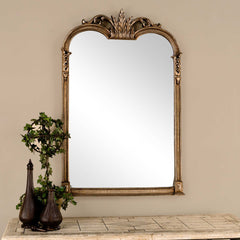 Jacqueline Gold Vanity Mirror - Ornate Home