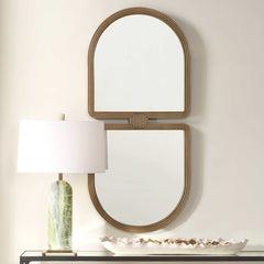 Jacques Gold Art Deco Mirror - Ornate Home
