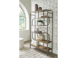 Jaddon Brown/Antique Silver Bookcase (Online Special Price) - Ornate Home