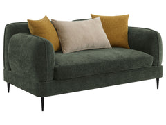 Jade Green Loveseat - Ornate Home