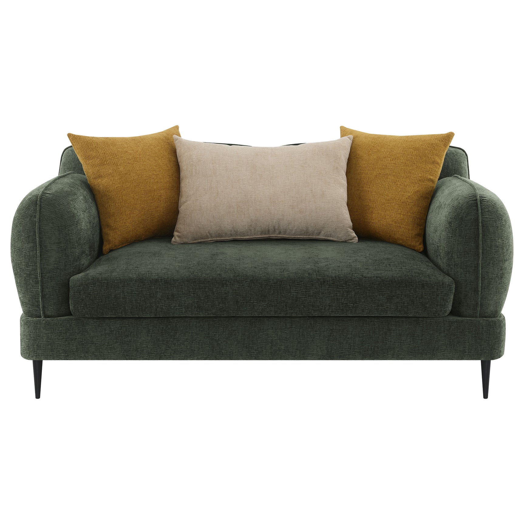 Jade Green Loveseat - Ornate Home