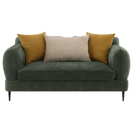 Jade Green Loveseat - Ornate Home