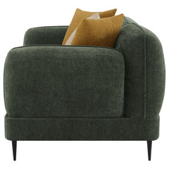Jade Green Loveseat - Ornate Home