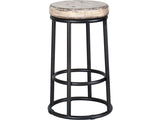 Jaden Brown/Black Counter Stool - Ornate Home