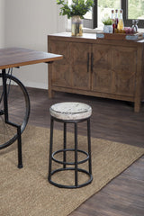 Jaden Brown/Black Counter Stool - Ornate Home