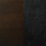 Jaden Espresso & Black Counter Height Stools (Set of 2) - Ornate Home