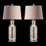 Jaden Silver/Chrome Table Lamp (Set of 2) - Ornate Home