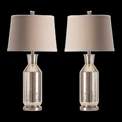 Jaden Silver/Chrome Table Lamp (Set of 2) - Ornate Home