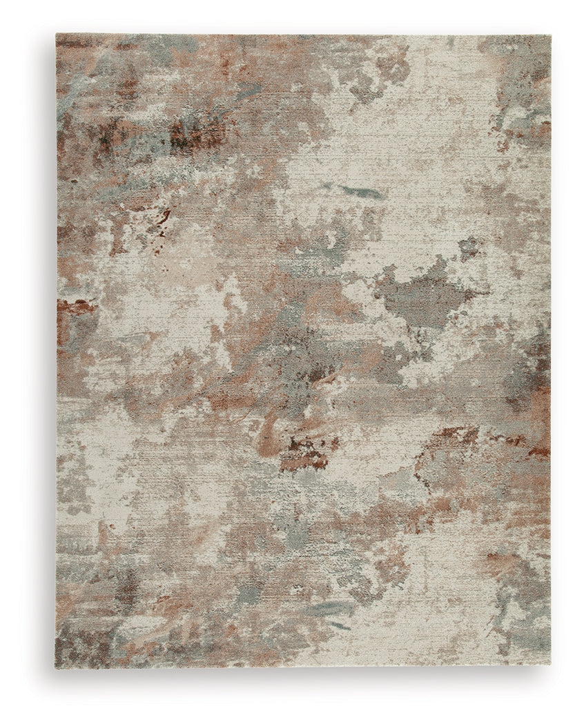 Jadenburg Cream/Gray/Sienna Large Rug - Ornate Home
