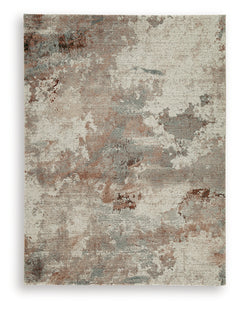 Jadenburg Cream/Gray/Sienna Medium Rug - Ornate Home