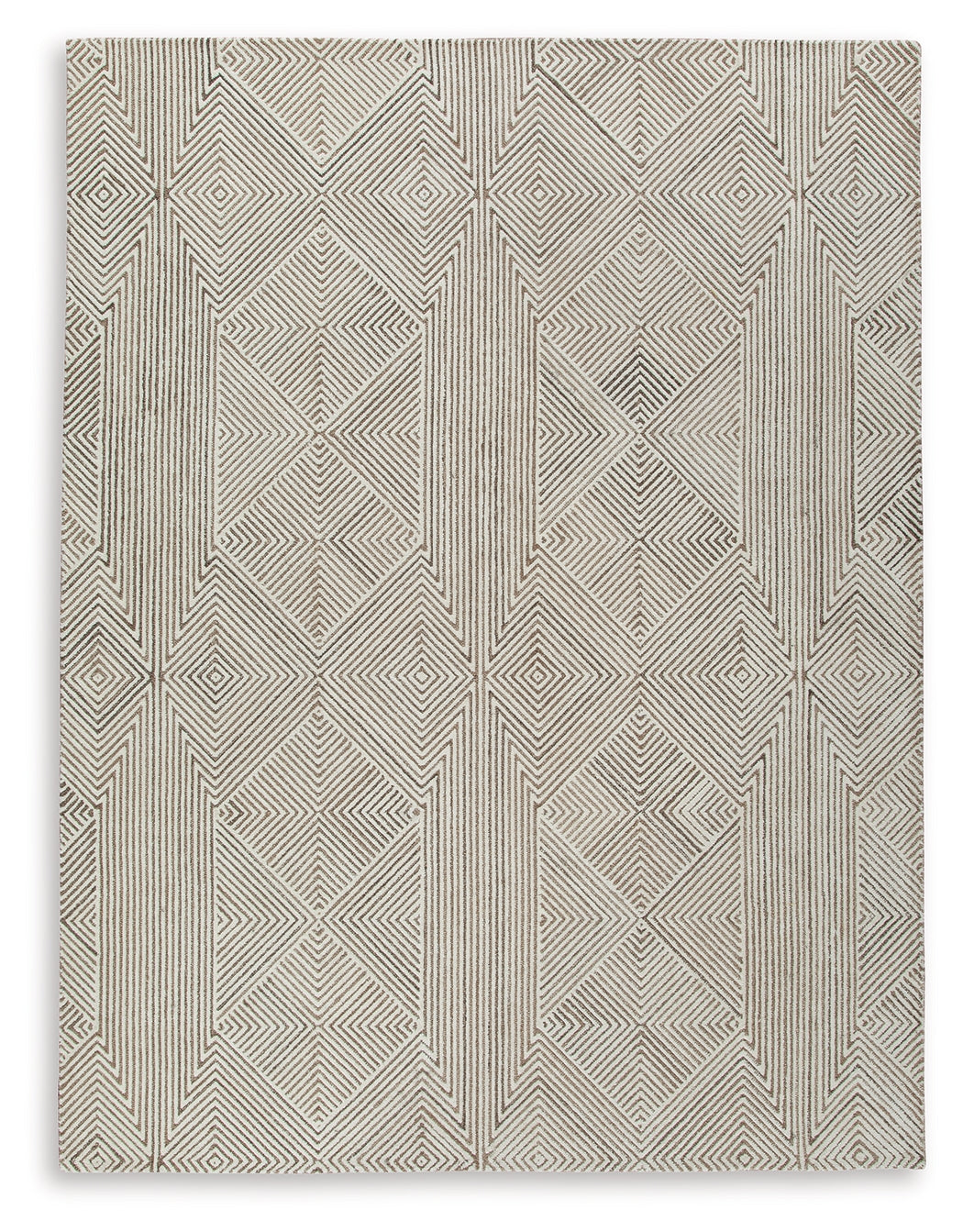 Jadott Beige/Brown Large Rug (Online Special Price) - Ornate Home