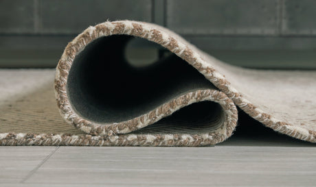 Jadott Beige/Brown Large Rug - Ornate Home