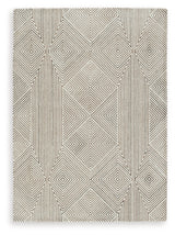 Jadott Beige/Brown Medium Rug - Ornate Home