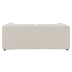Jaeda Beige Linen Loveseat - Ornate Home