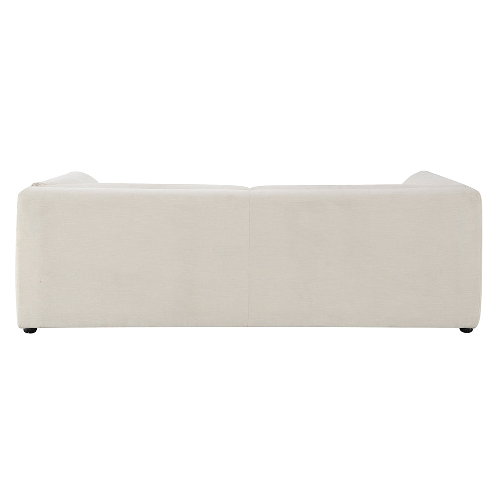Jaeda Beige Linen Sofa - Ornate Home
