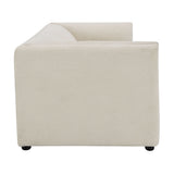 Jaeda Beige Linen Sofa - Ornate Home
