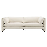 Jaeda Beige Linen Sofa - Ornate Home