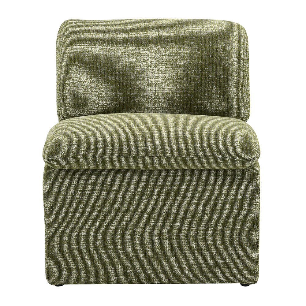 Jaeda Green Boucle Accent Chair - Ornate Home