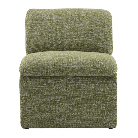Jaeda Green Boucle Accent Chair - Ornate Home