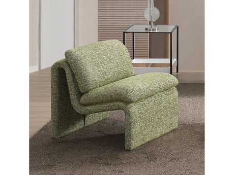 Jaeda Green Boucle Accent Chair - Ornate Home