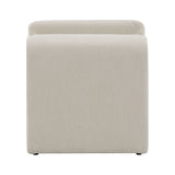Jaeda Ivory Boucle Accent Chair - Ornate Home