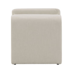 Jaeda Ivory Boucle Accent Chair - Ornate Home