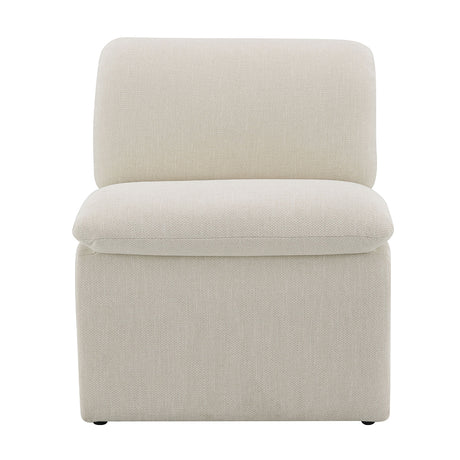 Jaeda Ivory Boucle Accent Chair - Ornate Home