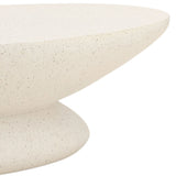 Jaela Ivory Outdoor Coffee Table - Ornate Home