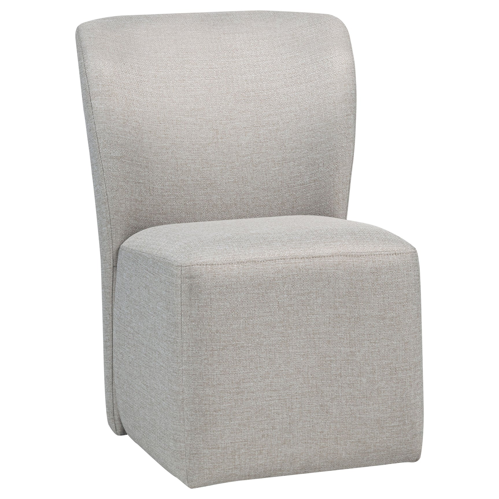 Jaelynn Beige Upholstered Parsons Dining Side Chair (Set of 2) - Ornate Home