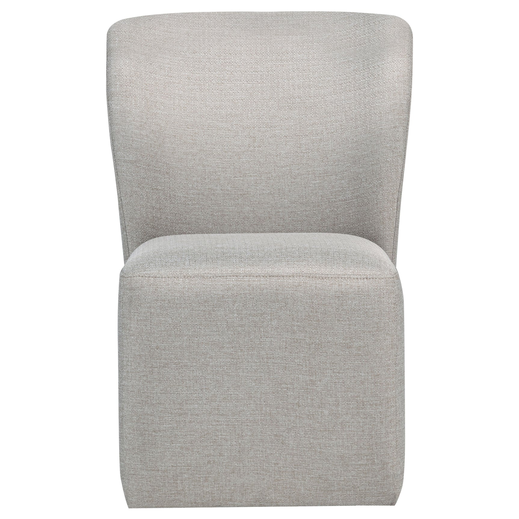 Jaelynn Beige Upholstered Parsons Dining Side Chair (Set of 2) - Ornate Home