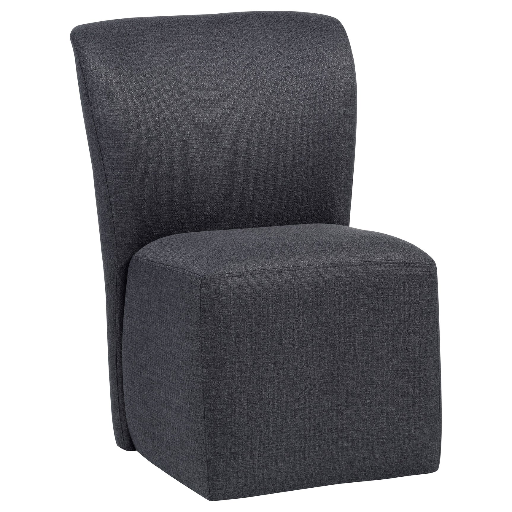 Jaelynn Charcoal Upholstered Parsons Dining Side Chair (Set of 2) - Ornate Home