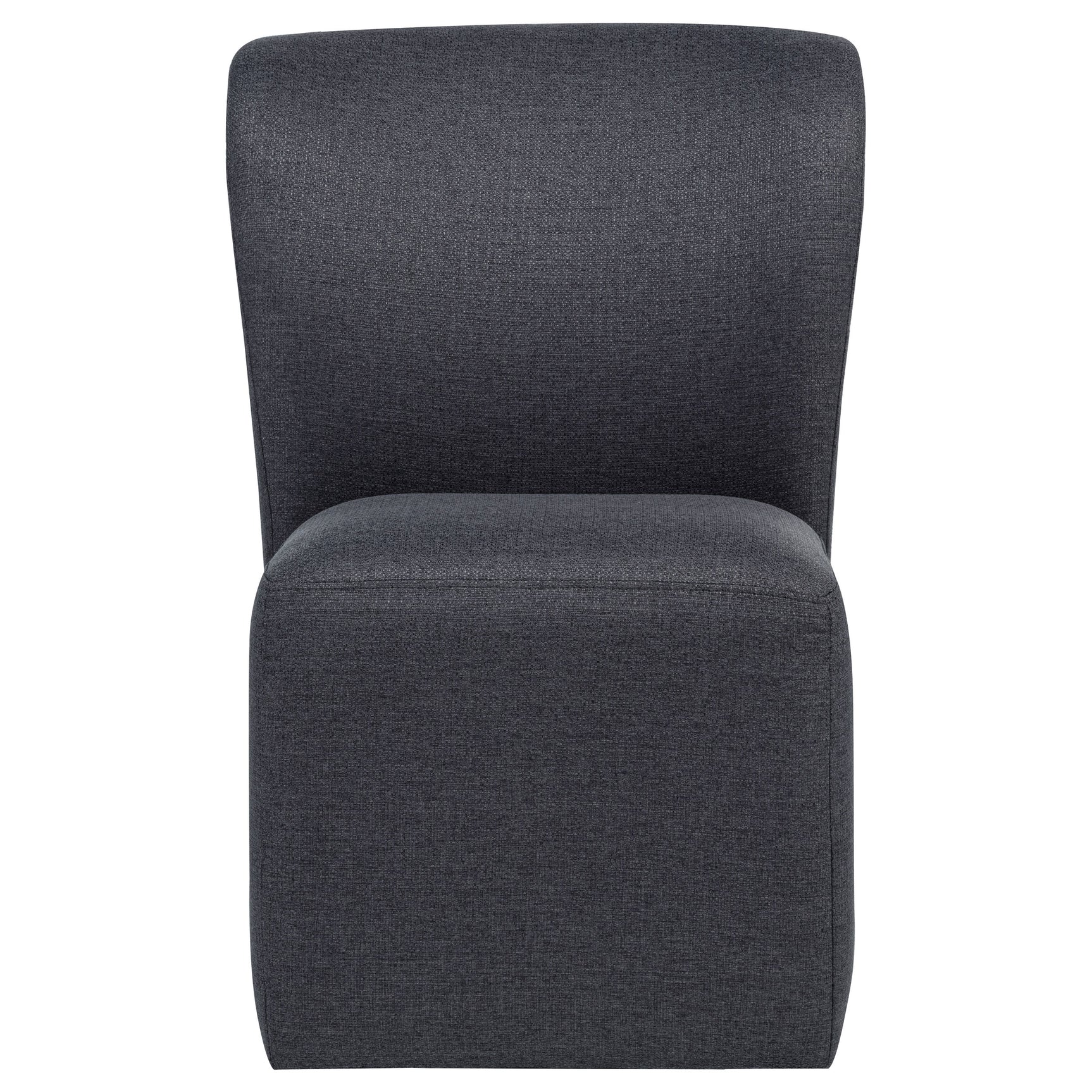 Jaelynn Charcoal Upholstered Parsons Dining Side Chair (Set of 2) - Ornate Home
