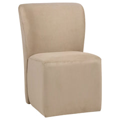 Jaelynn Tan Upholstered Parsons Dining Side Chair (Set of 2) - Ornate Home