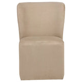 Jaelynn Tan Upholstered Parsons Dining Side Chair (Set of 2) - Ornate Home