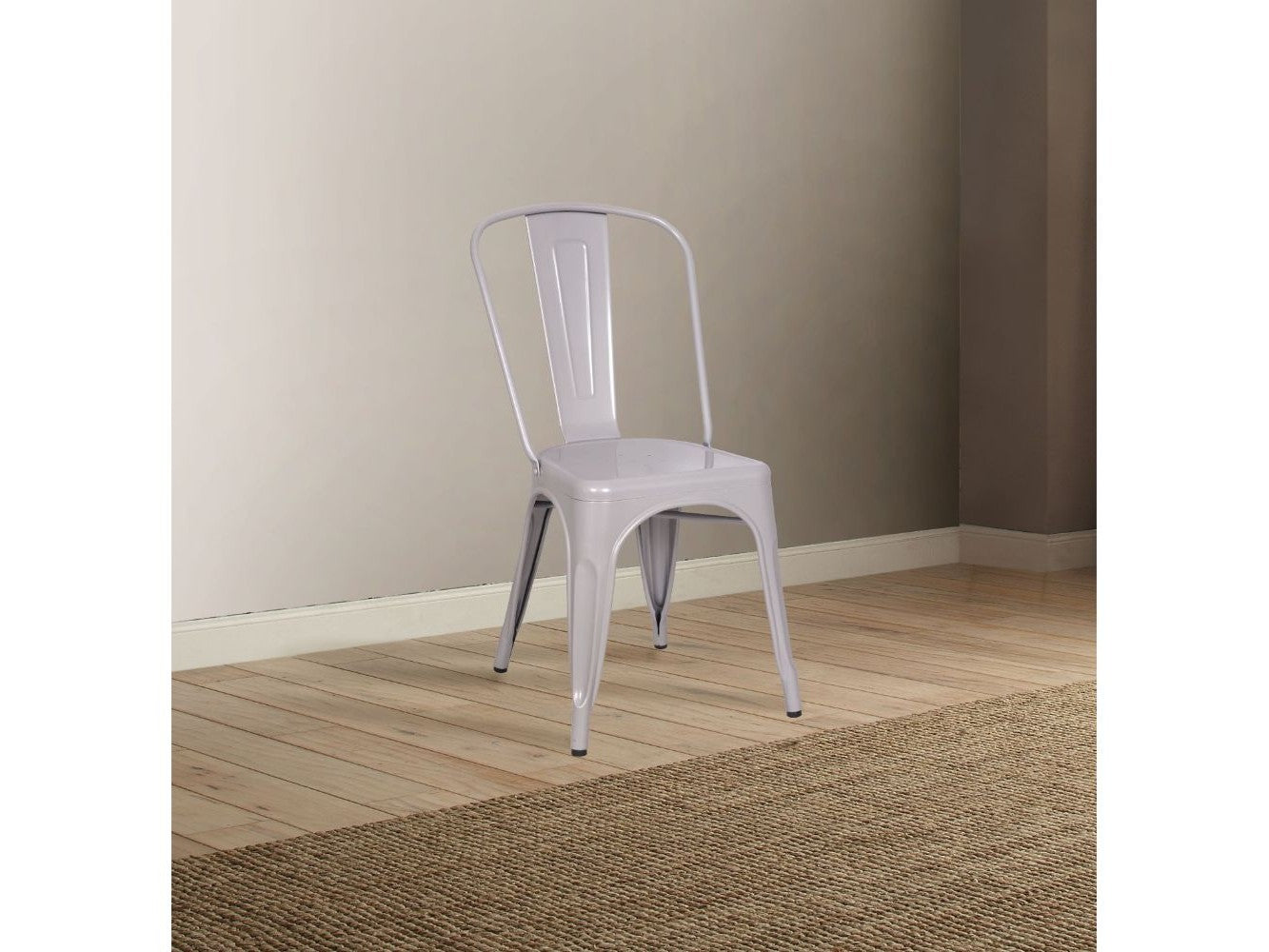 Jakia Silver Side Chair - Ornate Home