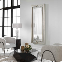 Jamal Silver Mirror - Ornate Home