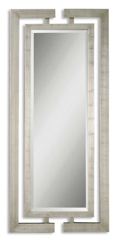 Jamal Silver Mirror - Ornate Home