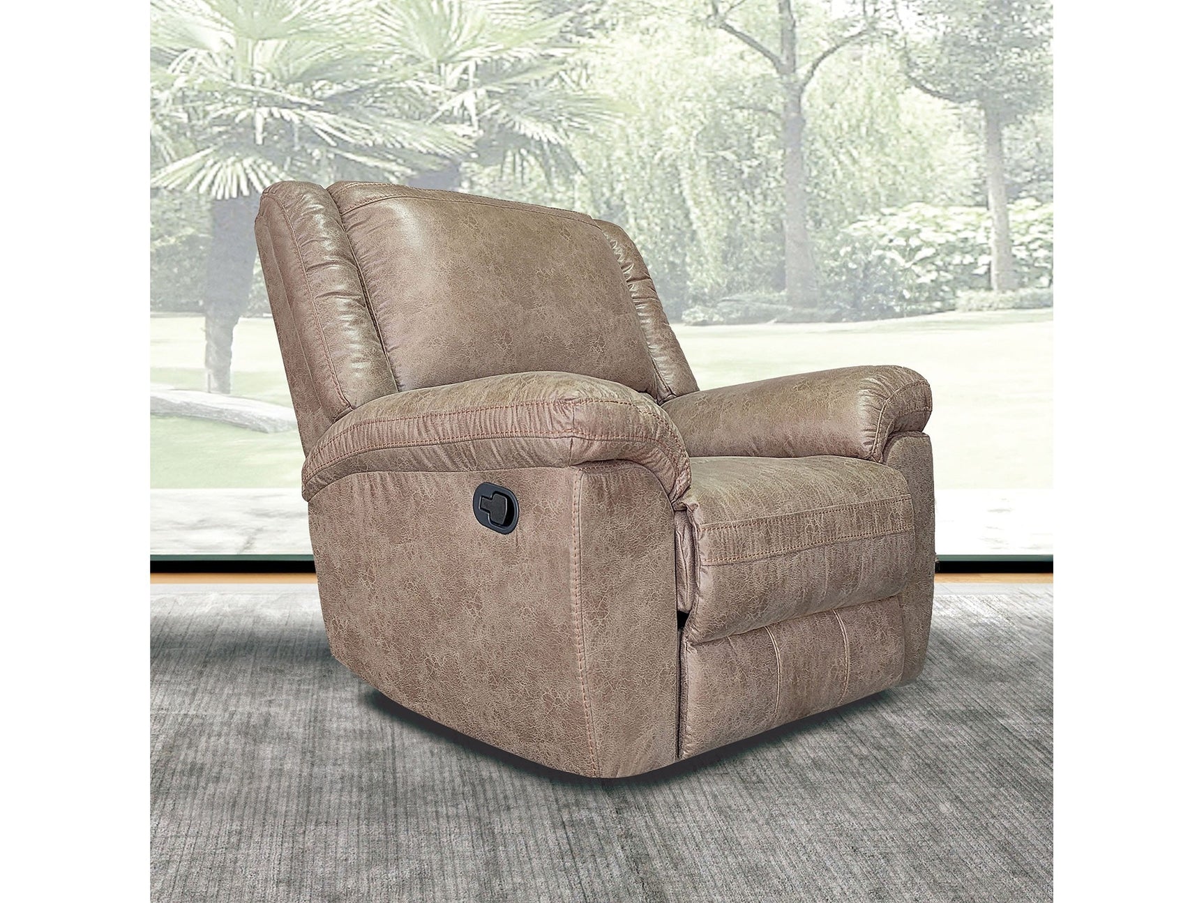Jambi Brown Rocker Recliner - Ornate Home