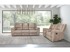Jambi Brown Upholstery Living Room Set - Ornate Home