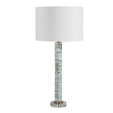 Jameis Green/White Marbled Table Lamp - Ornate Home