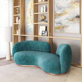 Jamela Teal Sofa - Ornate Home
