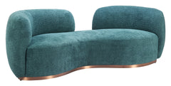 Jamela Teal Sofa - Ornate Home