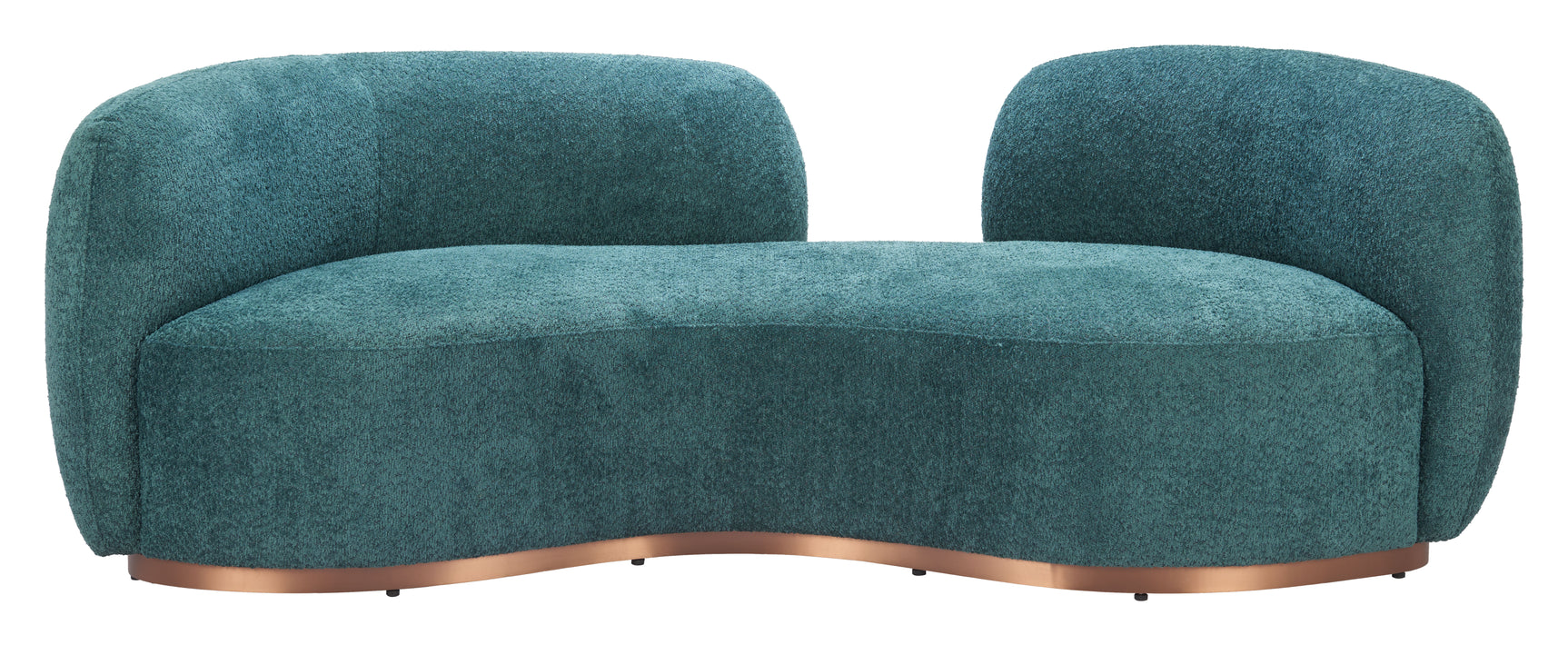 Jamela Teal Sofa - Ornate Home