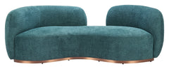 Jamela Teal Sofa - Ornate Home