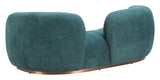 Jamela Teal Sofa - Ornate Home