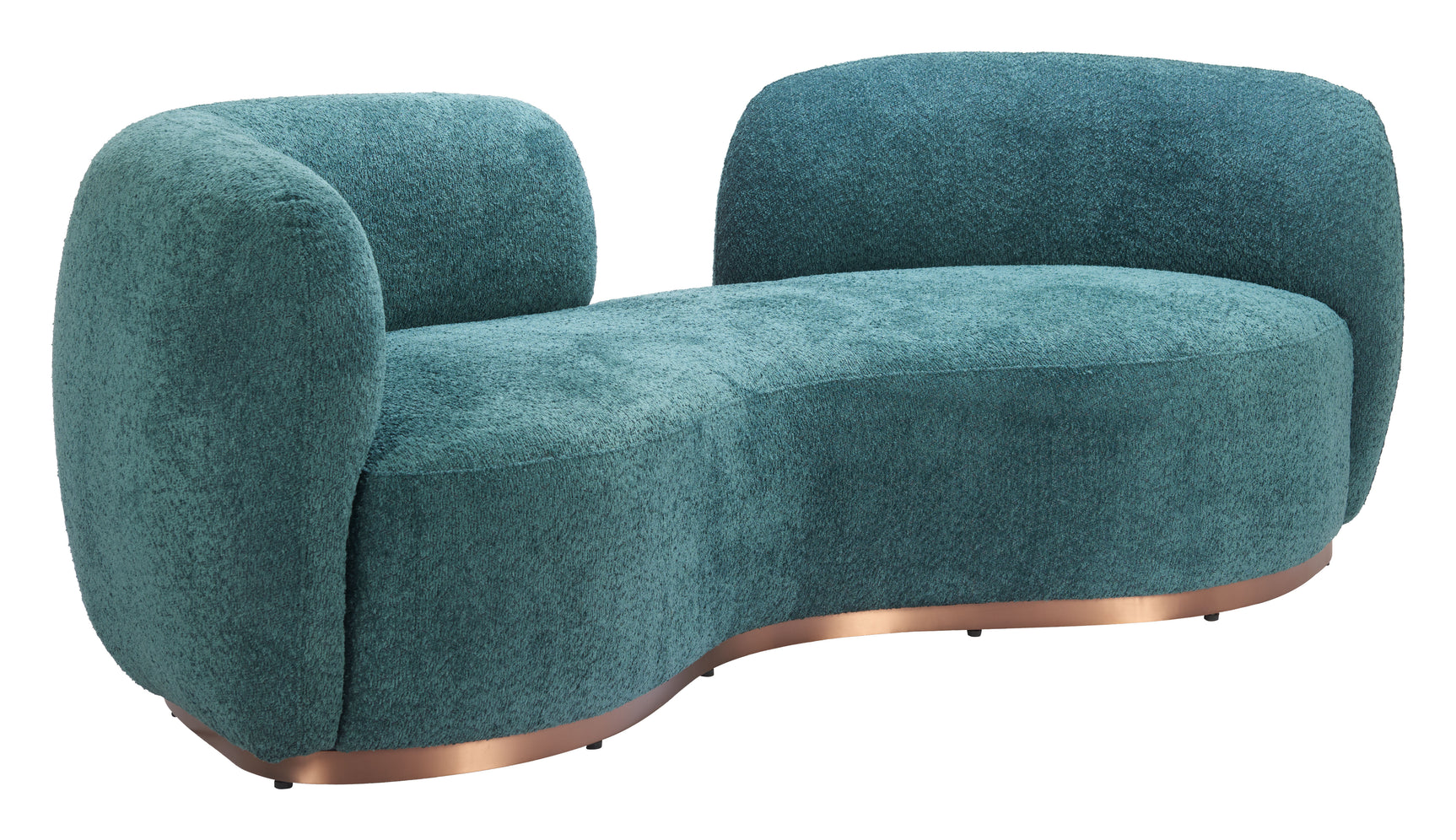 Jamela Teal Sofa - Ornate Home