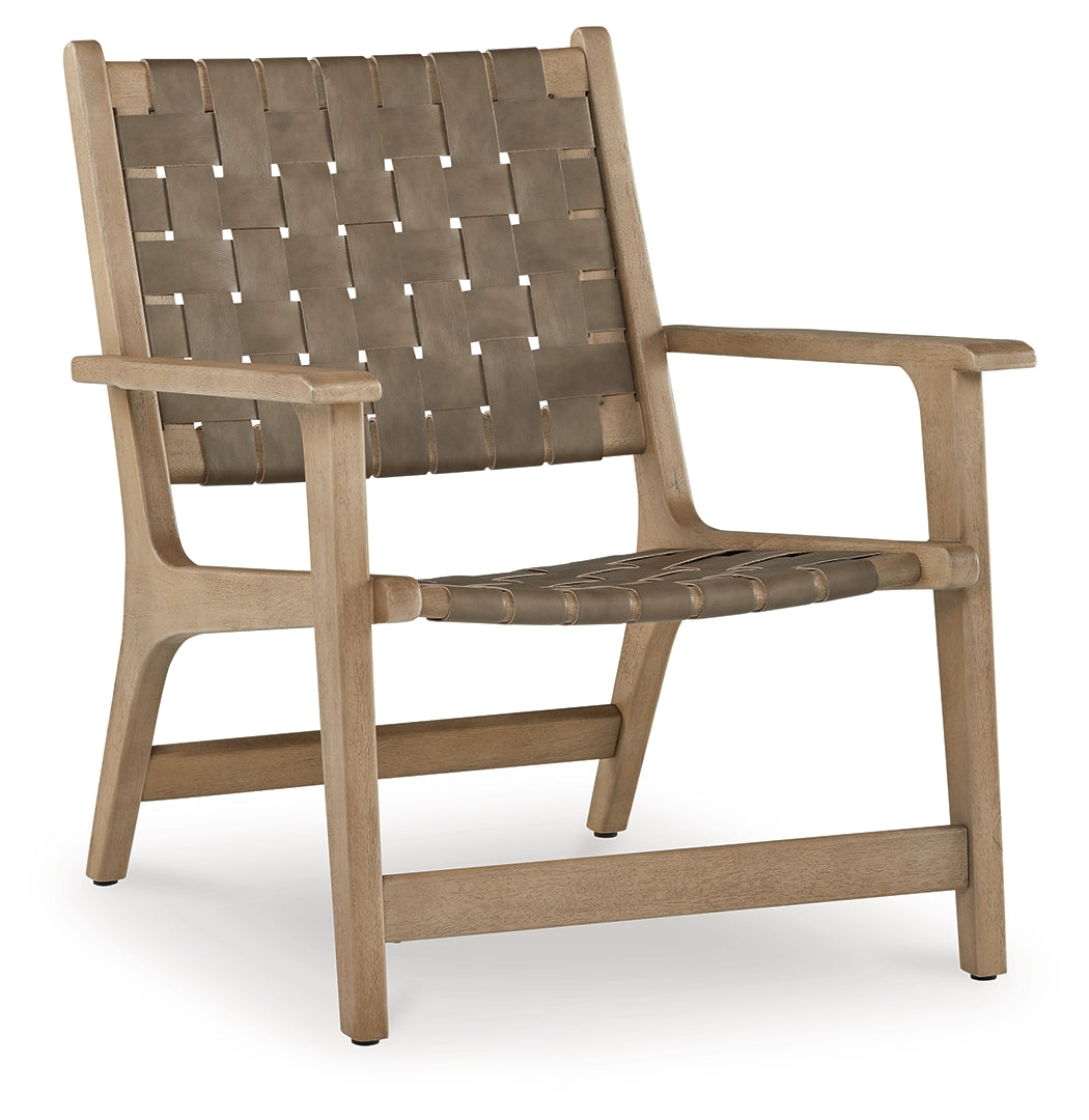 Jameset Taupe Accent Chair (Online Special Price) - Ornate Home