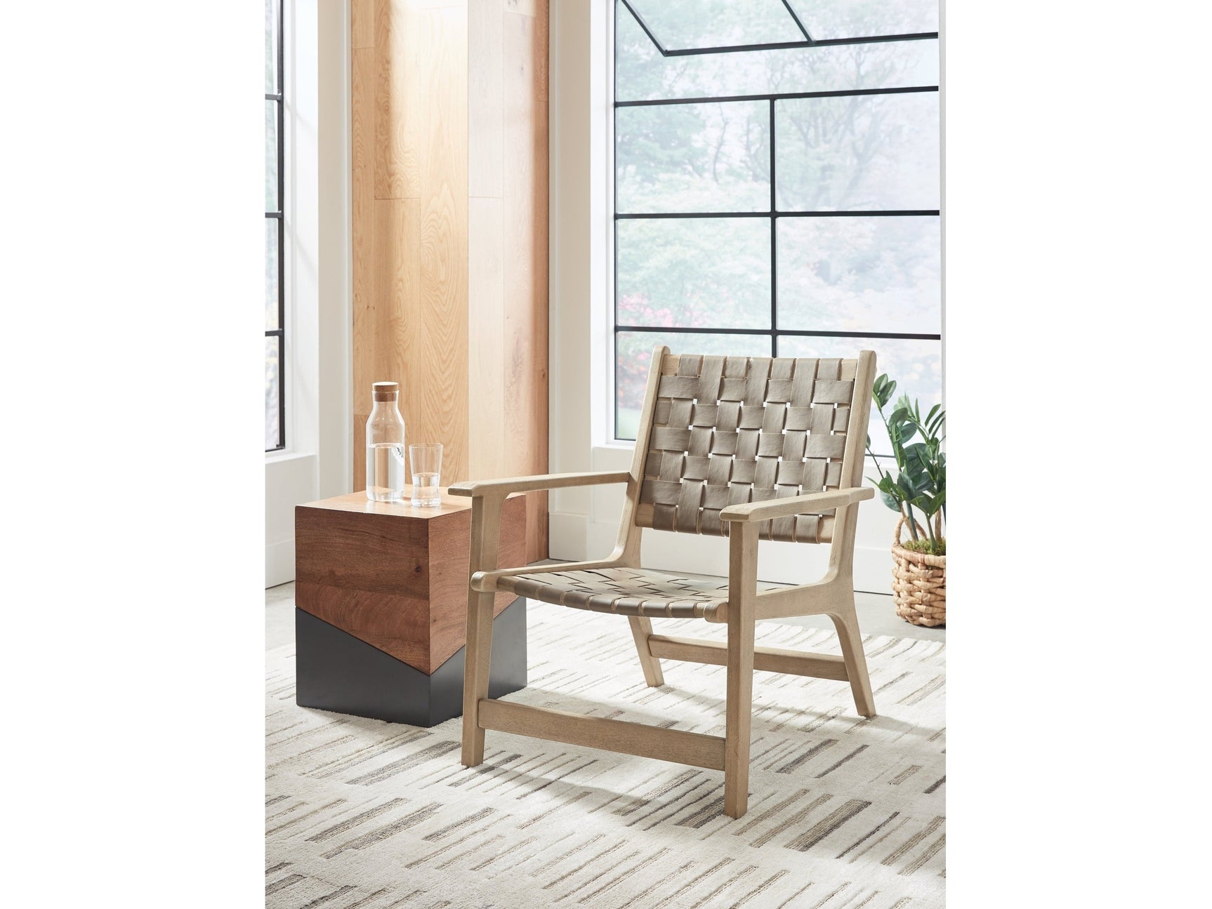 Jameset Taupe Accent Chair - Ornate Home