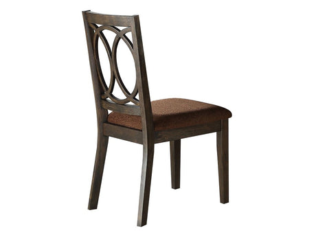 Jameson Brown & Espresso Side Chair (Set of 2) - Ornate Home